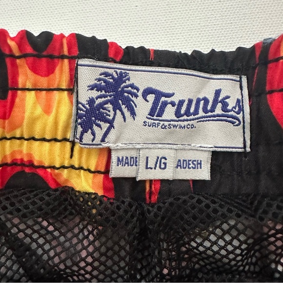 Trunks Surf & Swim Co Sano Short Flame Print Size L Men - Picture 6 of 14